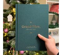 Grand-father, Dis-moi tout - Premium Edition: Tell Your Story - Perfect Journal for Birthday Gift, Christmas, Grandfather's Day. +100 Questions + Photo Spaces