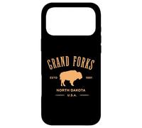 Grand Forks North Dakota Bison Design Case for iPhone 17 Pro Max