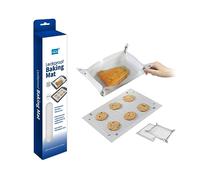 Grand Fusion 2 in 1 Silicone Baking Mat and Tray with Snap Together Corners. BPA Free 30 x 40 cm Non Stick, Leakproof and Oven Safe to 230 Degrees Celsius