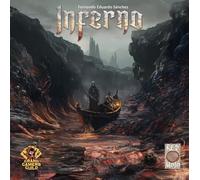 Grand Gamers Guild, Inferno - Worker Placement Strategy Game, for 1 to 4 Players, Ages 14+