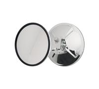 Grand General 33260 Chrome 6" Convex Blind Spot Mirror with L Bracket