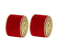 Grand Gold Base Birds Decorated Ribbon Christmas Tree Rolls for Packaging and Seasonal Designs Holiday Party