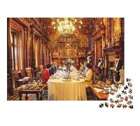 Grand Hall 1000 Piece Jigsaw Puzzle Recyclable Paper Vintage Interior Puzzle for Adults Fun Present & Activity for Home Great Gift Idea for Men 38x26cm/1000pcs