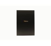 Grand Hall Exacompta - Ref T253Z - Guildhall - Company Visitors Book, 298 X 210mm, Traditionally Sewn, Gdpr-Approved, Pre-Printed Headings