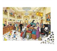 Grand Hotel Concierge Desk Dilemma Wooden Jigsaw Puzzle Waterproof 1000 Piece Puzzles for Adults Colourful Home Decoration