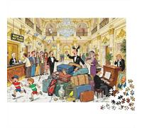 Grand Hotel Concierge Desk Dilemma Wooden Jigsaw Puzzle Waterproof 1000 Piece Puzzles for Adults Impossible Home Decoration