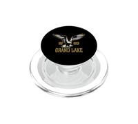 Grand Lake Colorado USA Soaring Eagle Design PopSockets PopGrip for MagSafe