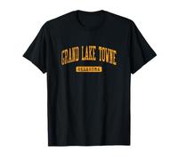 Grand Lake Towne OK Vintage Athletic Sports Design JG3 T-Shirt