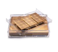 POSH TRADING COMPANY Grand Matbox Clear - Matte Gold