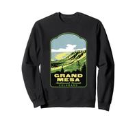 Grand Mesa National Forest Colorado Retro Sweatshirt