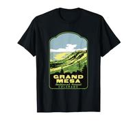 Grand Mesa National Forest Colorado Retro T-Shirt