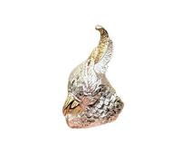 Grand Open Conure Bird Plan Hoop for Women Elegant Coating Detailing Modern Addition Modifiable Finger Jewelry Conure Old Large Statement Metal Fashion Unique Bird