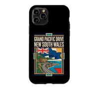 Grand Pacific Drive Australia Flag Coastal Highway Vintage A Case for iPhone 11 Pro