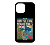 Grand Pacific Drive Australia Flag Coastal Highway Vintage A Case for iPhone 12 Pro Max