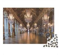 Grand Palace Hall 1000 Pieces Eco-Friendly Paper Jigsaw Puzzle Bundle for Senior Enthusiasts, Brain Training Puzzle, Travel Activity, Popular Option 52x38cm/1000pcs