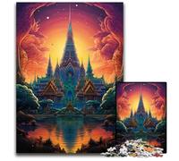 Grand Palace of Thailand 1000 Piece Jigsaw Puzzles for Adults Impossible Jigsaw Puzzles for Adults Ideal DIY Decor & Brain Teaser Gift 1000 PCS(75x50cm)