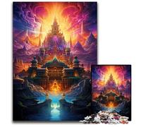 Grand Palace of Thailand 1000Pc Adults Jigsaw Puzzle Wooden Jigsaw Puzzles for Adults Perfect for Teenagers & Collectors Ideal Home Decor & Travel Gift 1000 PCS(75x50cm)