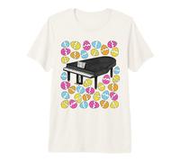 Grand Piano Easter Pianist Musician Music Teacher Premium T-Shirt