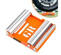 Grand Pitstop Motorcycle Wheel cleaning stand - Paddock Stand Replacement - Wheel Roller Stand for tire cleaning & chain lubrication - GRoller Medium (Bikes < 485 lb & Tyre width <180 mm)