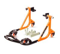 Grand Pitstop Universal Adjustable Rear Paddock Stand for Motorcycle with Swingarm Rest 360° Dismantable, Motorcycle Weight Up to 500 lbs/ 226 Kgs
