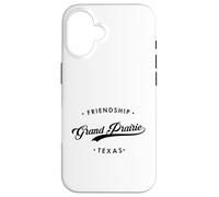 Grand Prairie Texas TX State Motto for Women and Men Case for iPhone 16