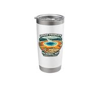 Grand Prismatic Microbial Mat Yellowstone National Park Stainless Steel Insulated Tumbler