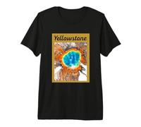 Grand Prismatic Spring Midway Geyser Basin Yellowstone Premium T-Shirt
