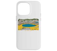 Grand Prismatic Spring Yellowstone Wyoming Souvenir Case for iPhone 14 Pro Max