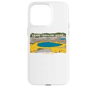 Grand Prismatic Spring Yellowstone Wyoming Souvenir Case for iPhone 15 Pro Max