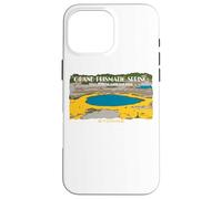 Grand Prismatic Spring Yellowstone Wyoming Souvenir Case for iPhone 16 Pro Max