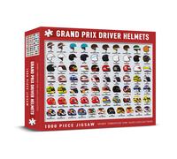 Grand Prix Driver Helmets 1000-Piece Jigsaw (CHP0336) - 71 F1 World Champion Helmets, 490x685mm