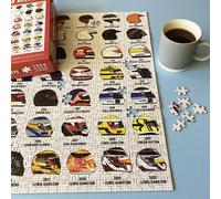 Grand Prix Driver Helmets Jigsaw Puzzle