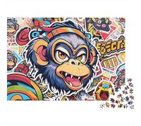 Grand Prix Jigsaw Puzzle 1000 Piece Recyclable Material Motorcycle Race Puzzles for Elderly Relieve Senile Dementia Fun Activity Great Gift Idea 38x26cm/1000pcs