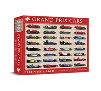Through The Ages Grand Prix Cars Collection 1000 Piece Puzzle Jigsaw