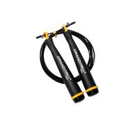 Grand Prix Ultra Speed Mini Wire Jump Rope for Professionals (S-707, Yellow) - Professional Steel Wire Speed Rope for Boxing, CrossFit & HIIT - Adjustable Jump Rope with Precision Bearings - Made in