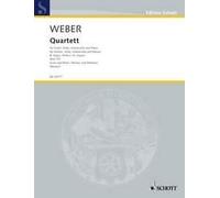 Grand Quatuor B flat major WeV P.5 Carl Maria von Weber Set Violin, Viola, Cello