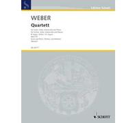 Grand Quatuor B flat major WeV P.5 Score and parts violin, viola, cello and pian