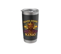 Grand Rising King - Afrocentric Royal Design Stainless Steel Insulated Tumbler