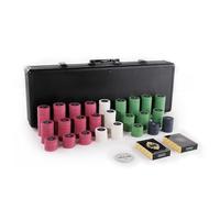 Grand Romance Cash Poker Chipset - 10g 500 Piece Numbered Poker Chips - Mid Stakes