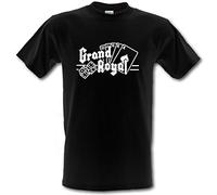 GRAND ROYAL Record Label Hip Hop Beastie Boys Rap Heavy Cotton t-shirt