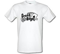 GRAND ROYAL Record Label Hip Hop Beastie Boys Rap Heavy Cotton t-shirt