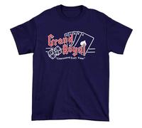 Grand Royal Records T Shirt - Hip Hop Beastie Boys XXL/Navy Blue