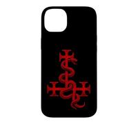 Grand Seal Of Lilith Serpent Cross Symbol Jewish Mythology Case for iPhone 14 Plus