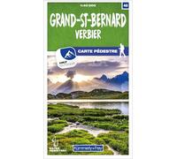 Grand-St-Bernard / Verbier (48): Matt laminiert, free Download mit HKF Outdoor App (Hiking maps of Switzerland)