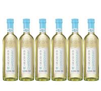 Grand Sud - Alcohol Free White Wine, fresh and creamy Chardonnay (6 x 0,25L)
