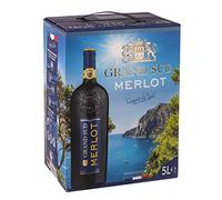 Grand Sud - French Merlot Red Wine Bag in Box 5L (1 x 5L)