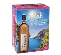 Grand Sud - French Merlot Rosé Wine Bag in Box 5L (1 x 5L)