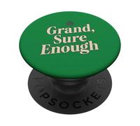 Grand Sure Enough Irish Shamrock Typography PopSockets Adhesive PopGrip
