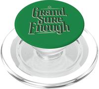 Grand Sure Enough Irish Shamrock Typography PopSockets PopGrip for MagSafe