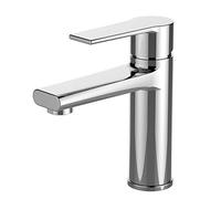 Grand Taps Modern Design Single Lever 1/4 Turn Chrome Bathroom Basin Mixer Tap (Brenz 1)